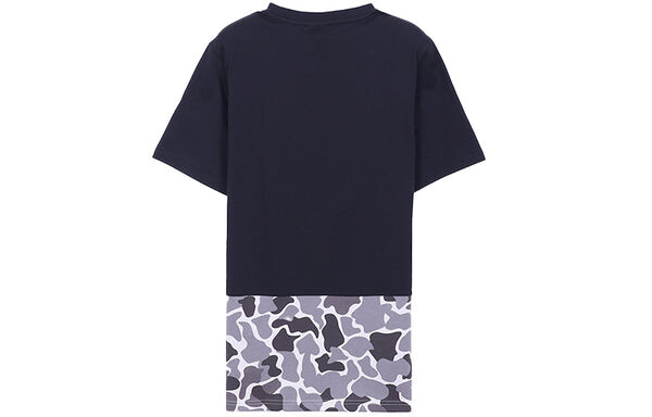Футболка originals camouflage leopard print short sleeve black Adidas, черный — фото 2