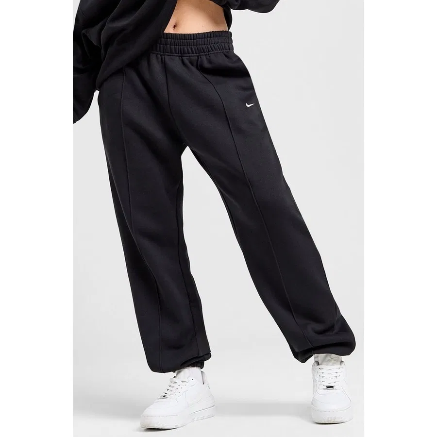 Женские спортивные штаны свободного кроя из флиса Sportswear Fleece Loose Fit Women's Pant Nike, Черный — фото 2