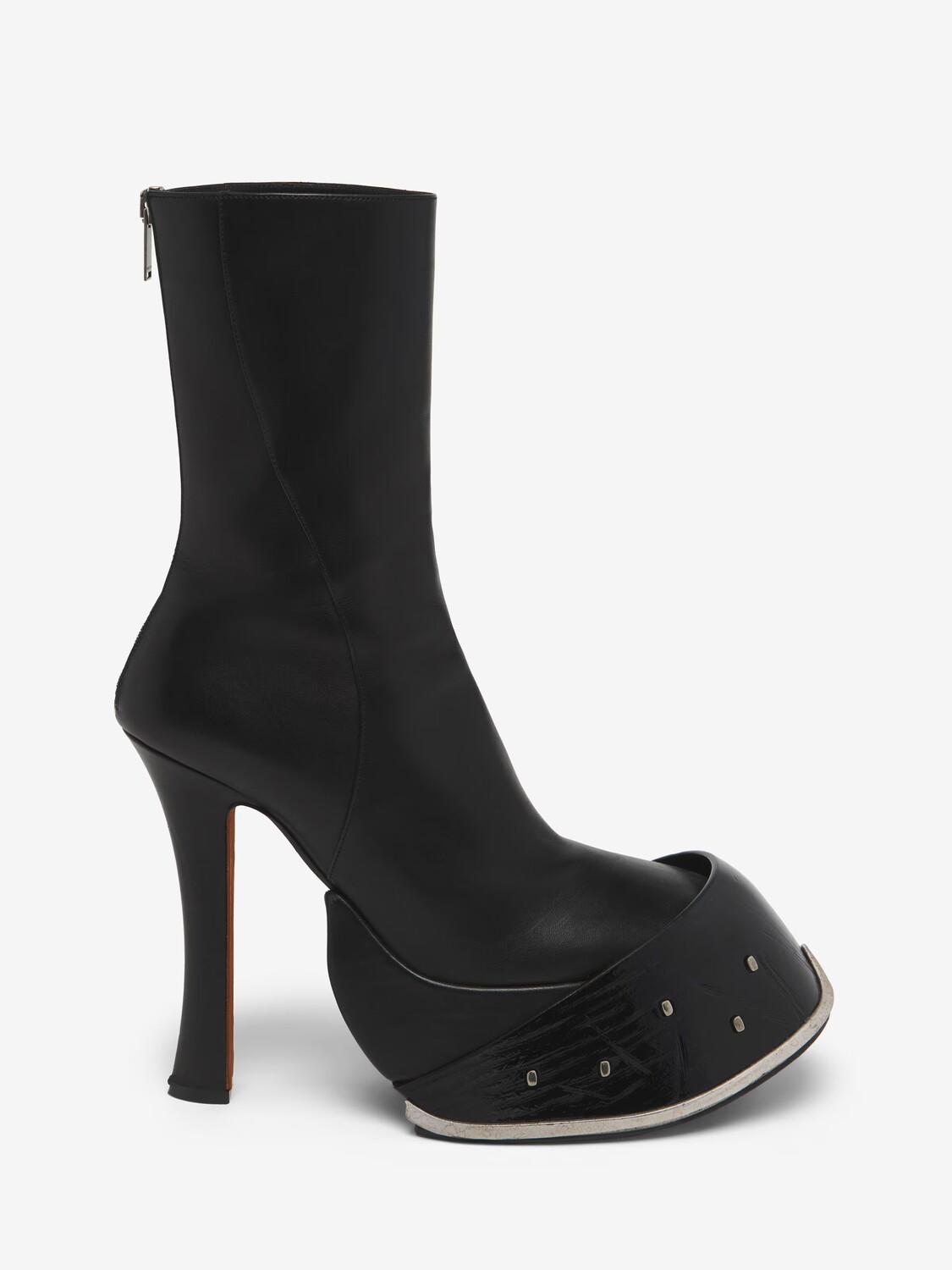

Ботильоны Alexander McQueen Hoof, черный