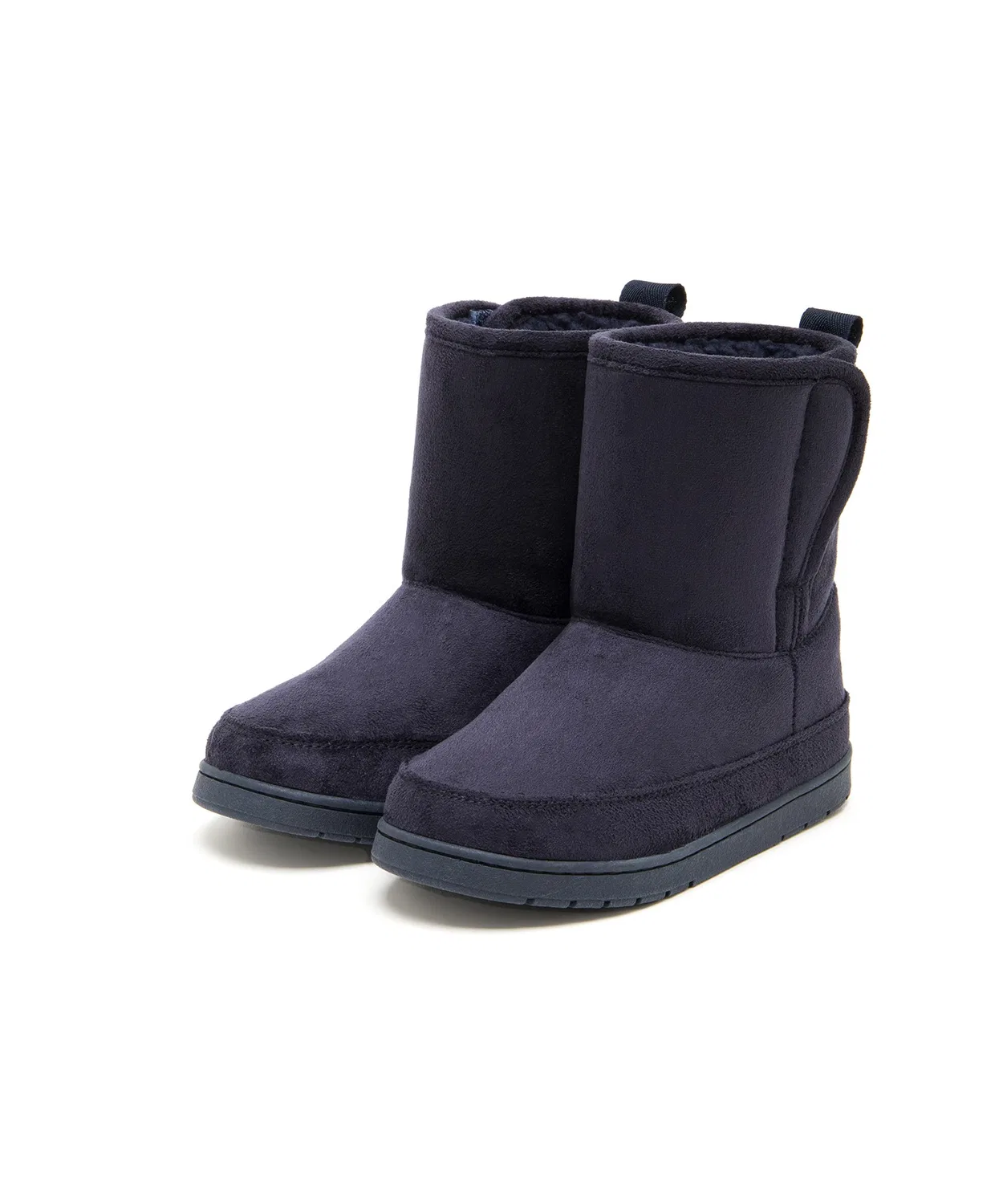 Детские сапоги из микрофибры с мехом JELLY BEANS, Navy