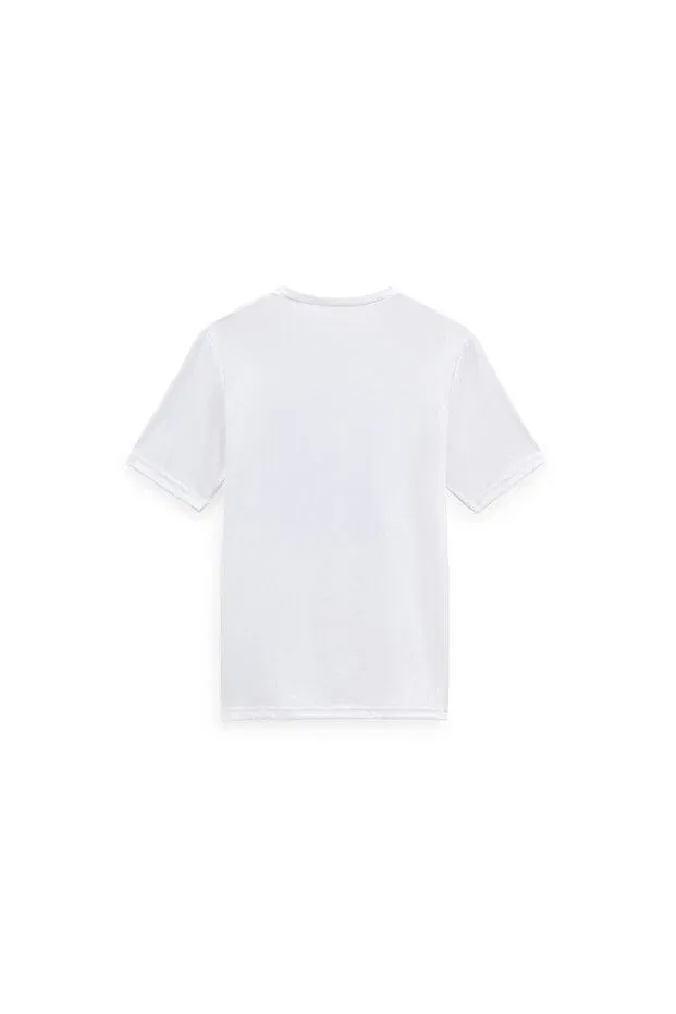 Детская футболка с принтом Skelechill Sun Shirt SS Vans, White — фото 2