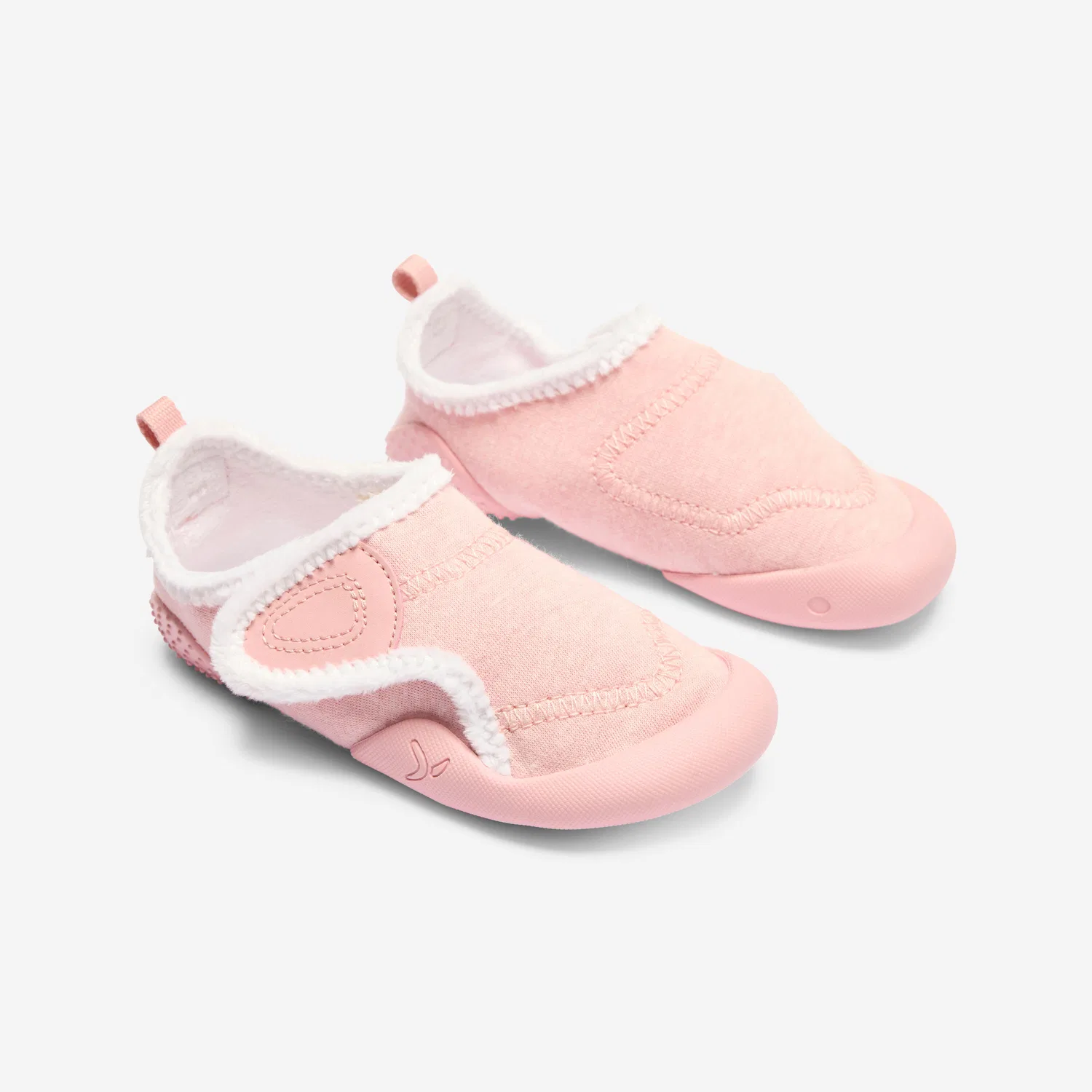Детские кроссовки с липучкой Decathlon, Blasspink Ultraweiß — фото 2