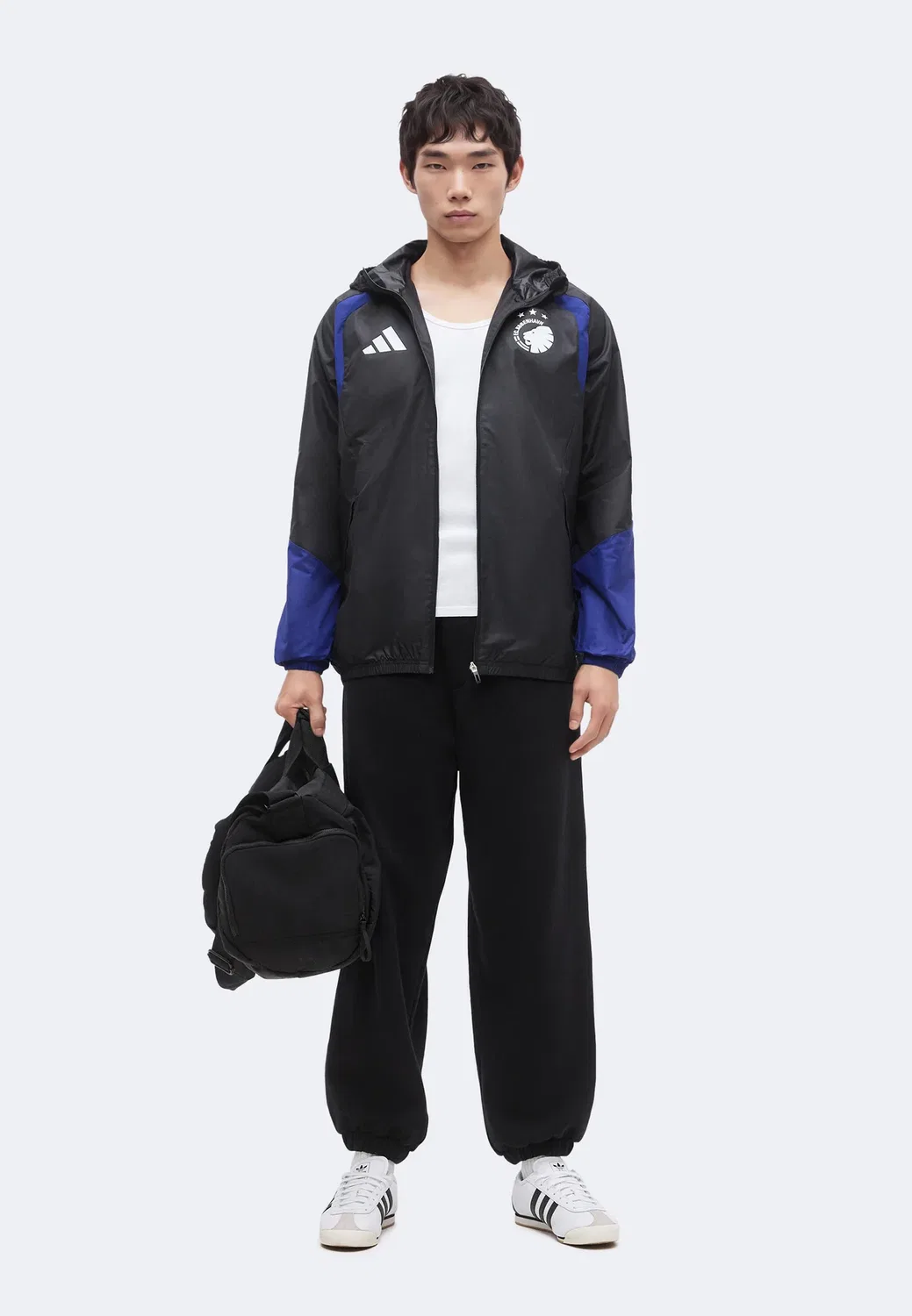 Всепогодная куртка для соревнований ФК Копенгаген 26/27 - клубная одежда Adidas Performance, Black — фото 2