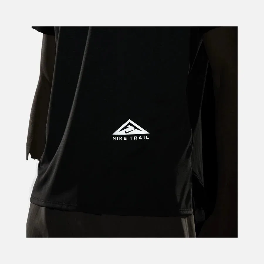 Футболка с коротким рукавом Dri-Fit Rise 365 Trail Running Nike, Желтый — фото 2