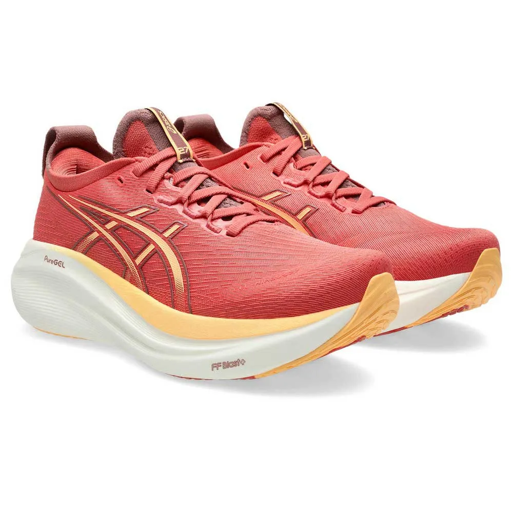 Беговые кроссовки Asics Gel Nimbus 27, красный — фото 4