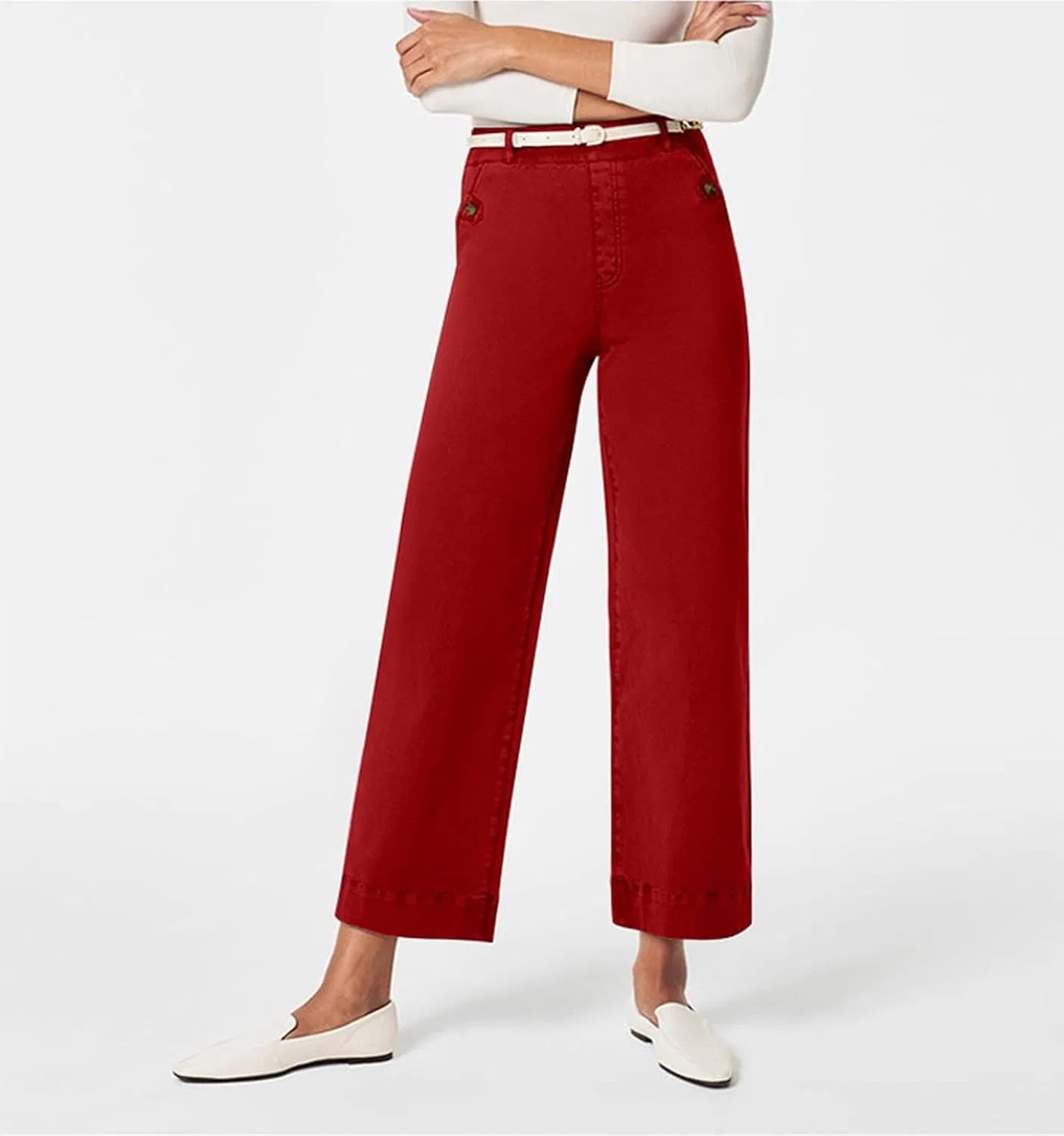 Женские джинсы прямого кроя с заниженной талией, винтажные, Cropped Ankle Denim Pants — фото 2