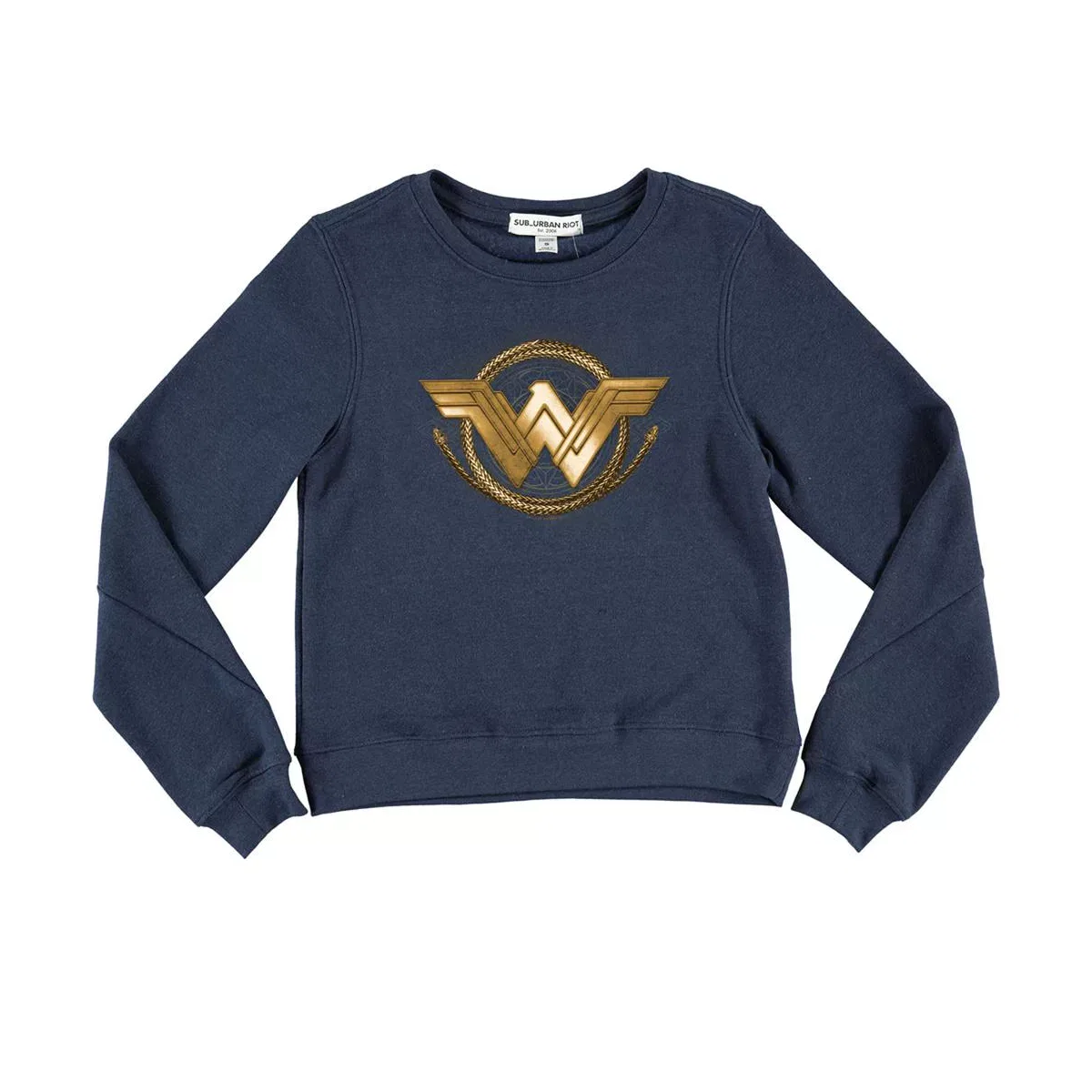 Детская футболка с принтом Wonder Woman Lasso Logo Wonder Woman, Navy