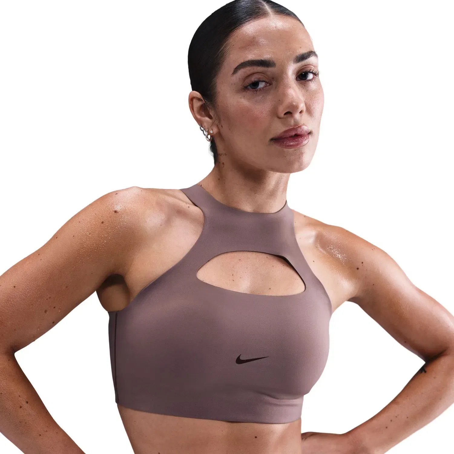 Женский топ для фитнеса с технологией Dri-FIT Nike, Purple