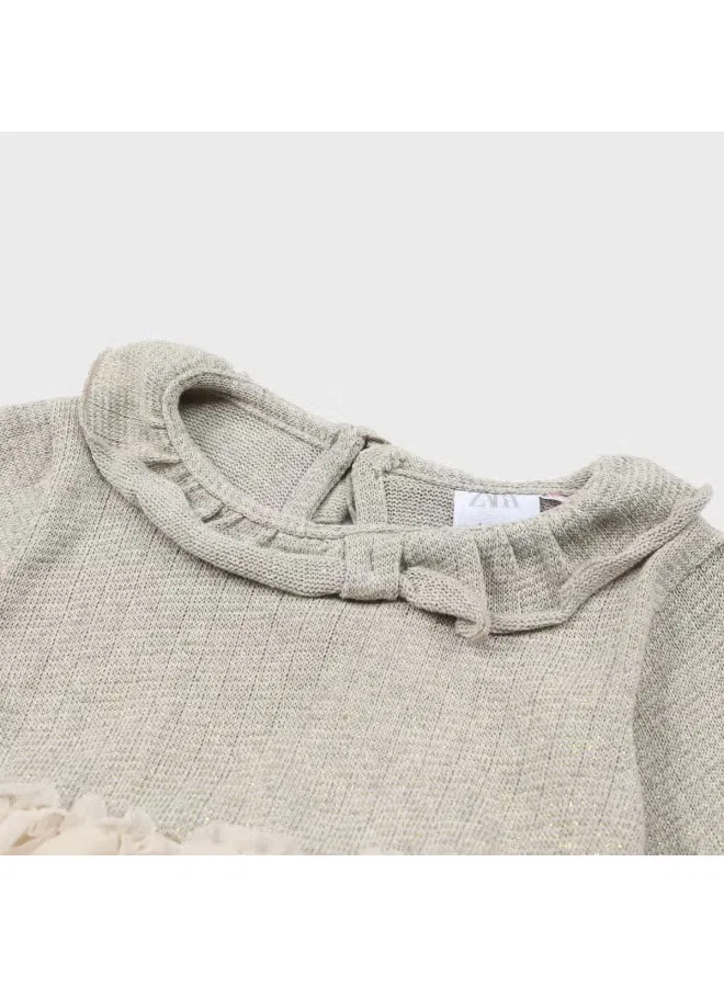 Платье с принтом Zara, цветной — фото 4
