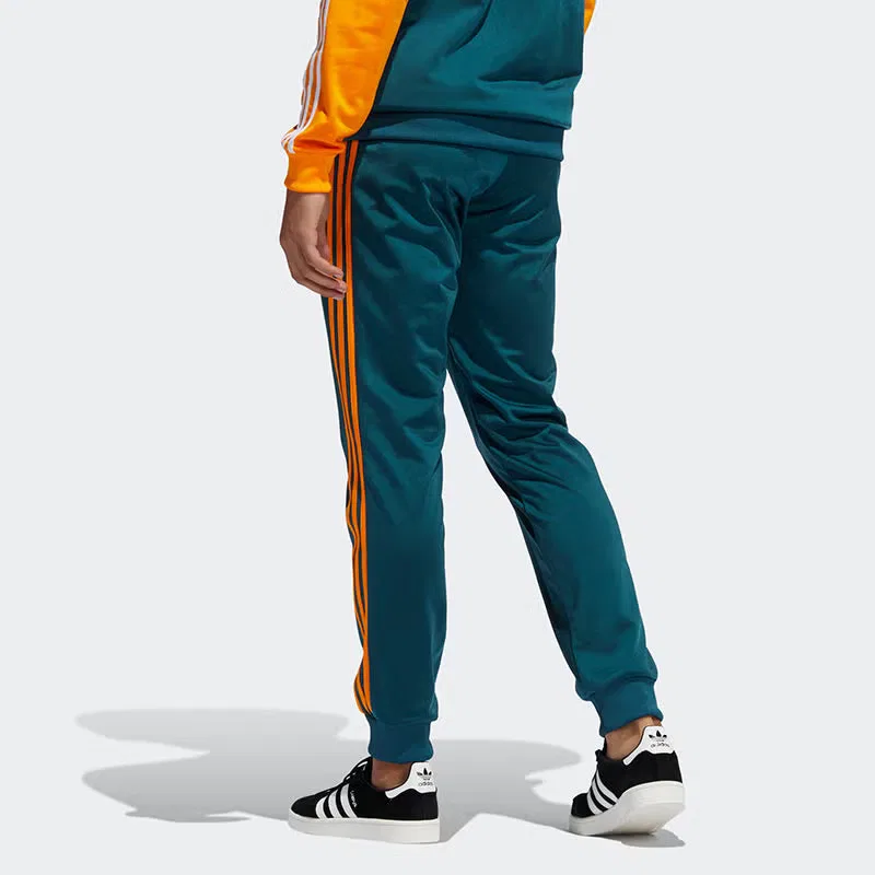 Брюки спортивные с лампасами Originals 3 Stripe Adidas, зеленый — фото 3