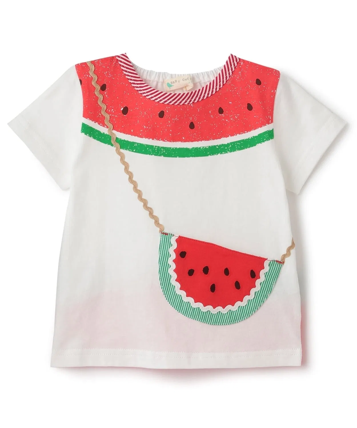 Детская футболка с принтом Fruit Pochette baby cheer, Multi — фото 2