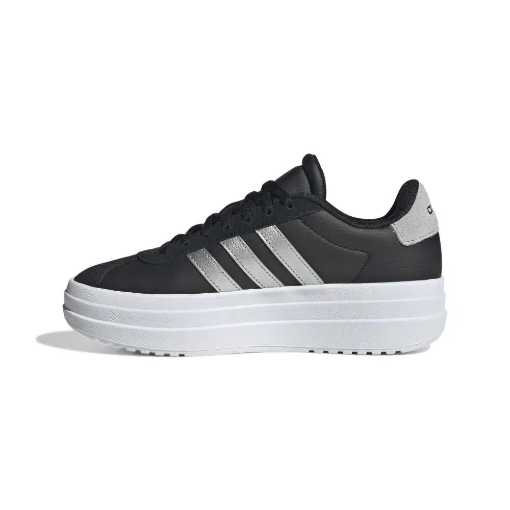 Кроссовки VL Court Bold Junior Adidas, черный — фото 3