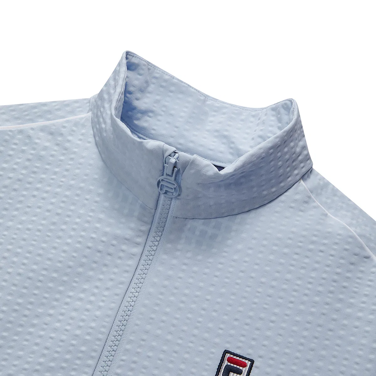 Детская куртка с воротником-стойкой Sky Blue FILA KIDS — фото 4