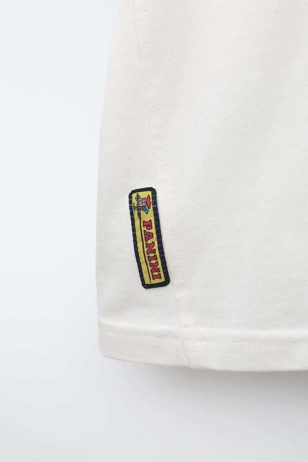 Футболка с принтом PANINI ZARA, White — фото 4