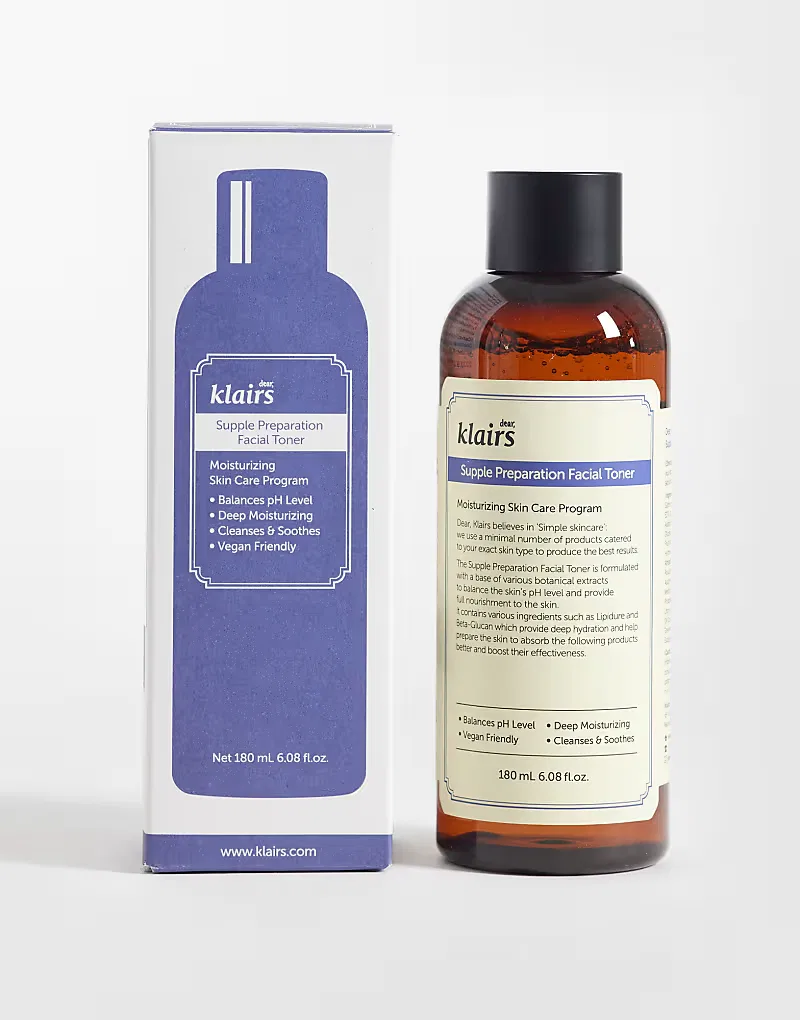 Тоник Korean Skincare — Dear Klairs Supple Preparation, 180 мл