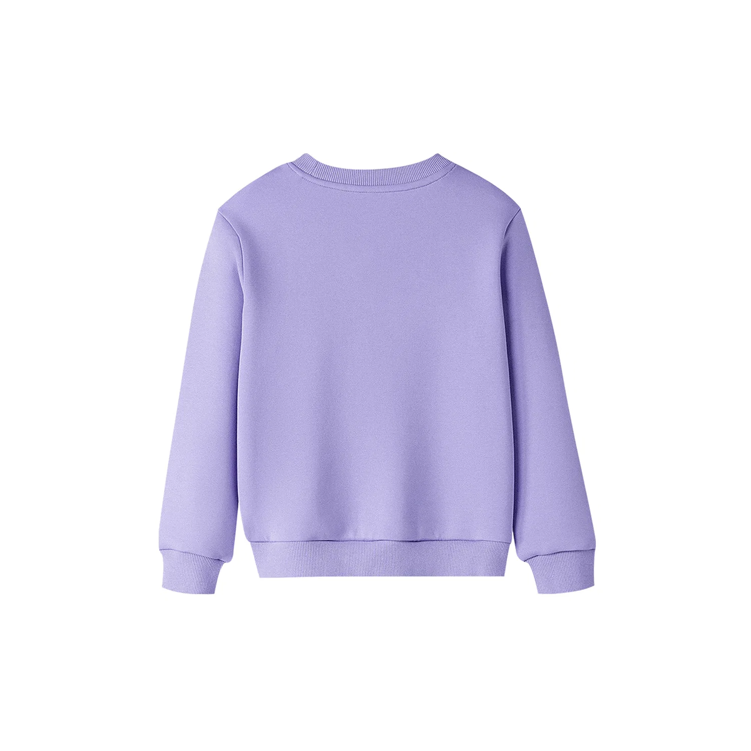 Детский свитшот с принтом HLA, Light Purple Pattern 26 — фото 3
