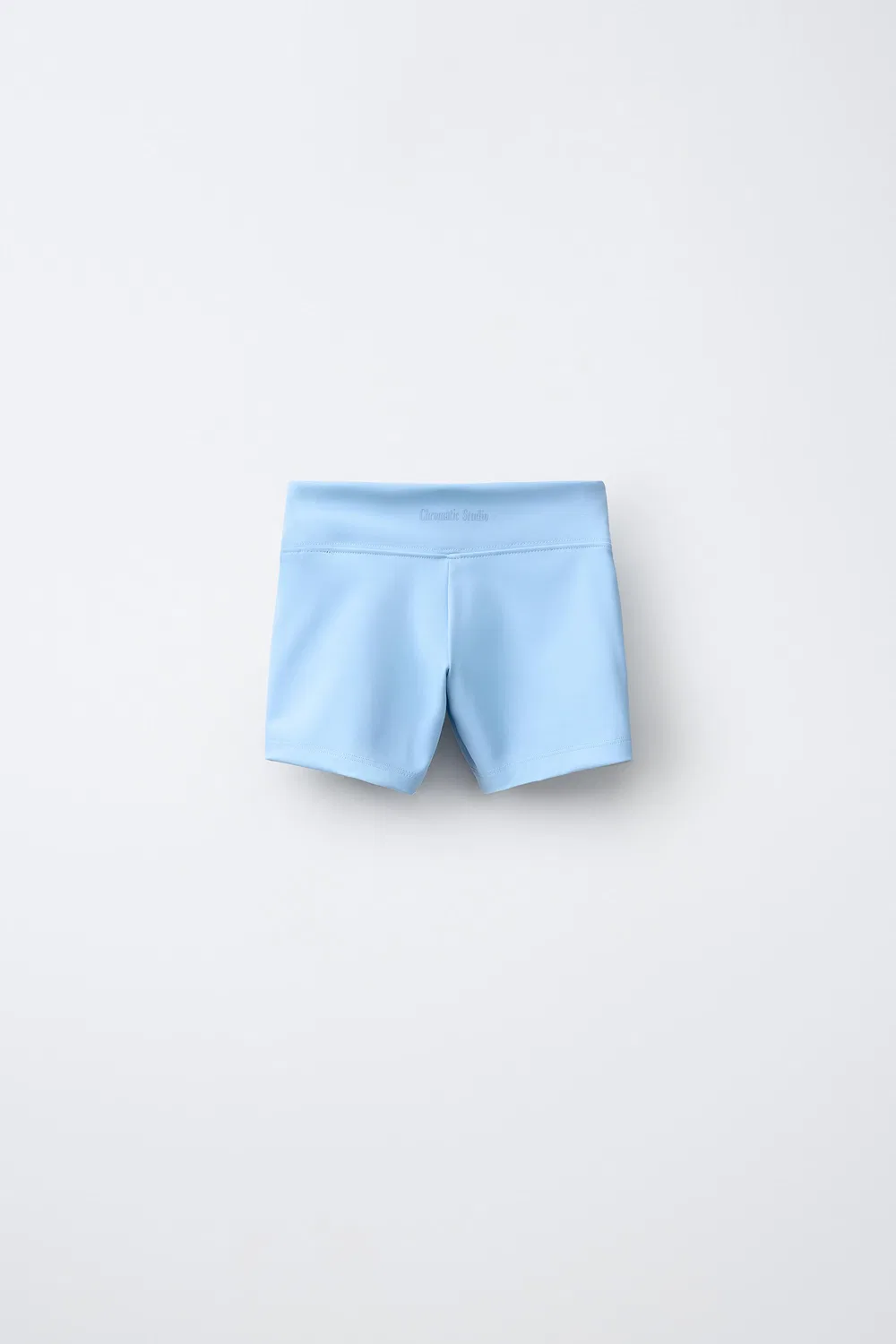 СПОРТИВНЫЕ УКОРОЧЕННЫЕ ЛЕГГИНСЫ ZARA, Sky Blue — фото 2