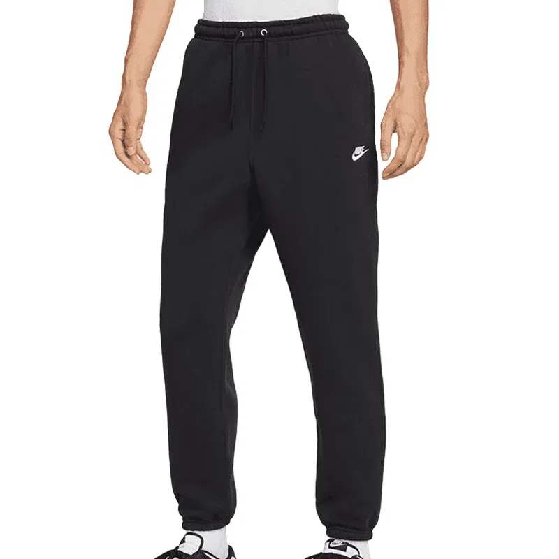 Мужские брюки Club Brushed Back Cuff Pant Asia Sizing 'Black' Nike, черный — фото 3