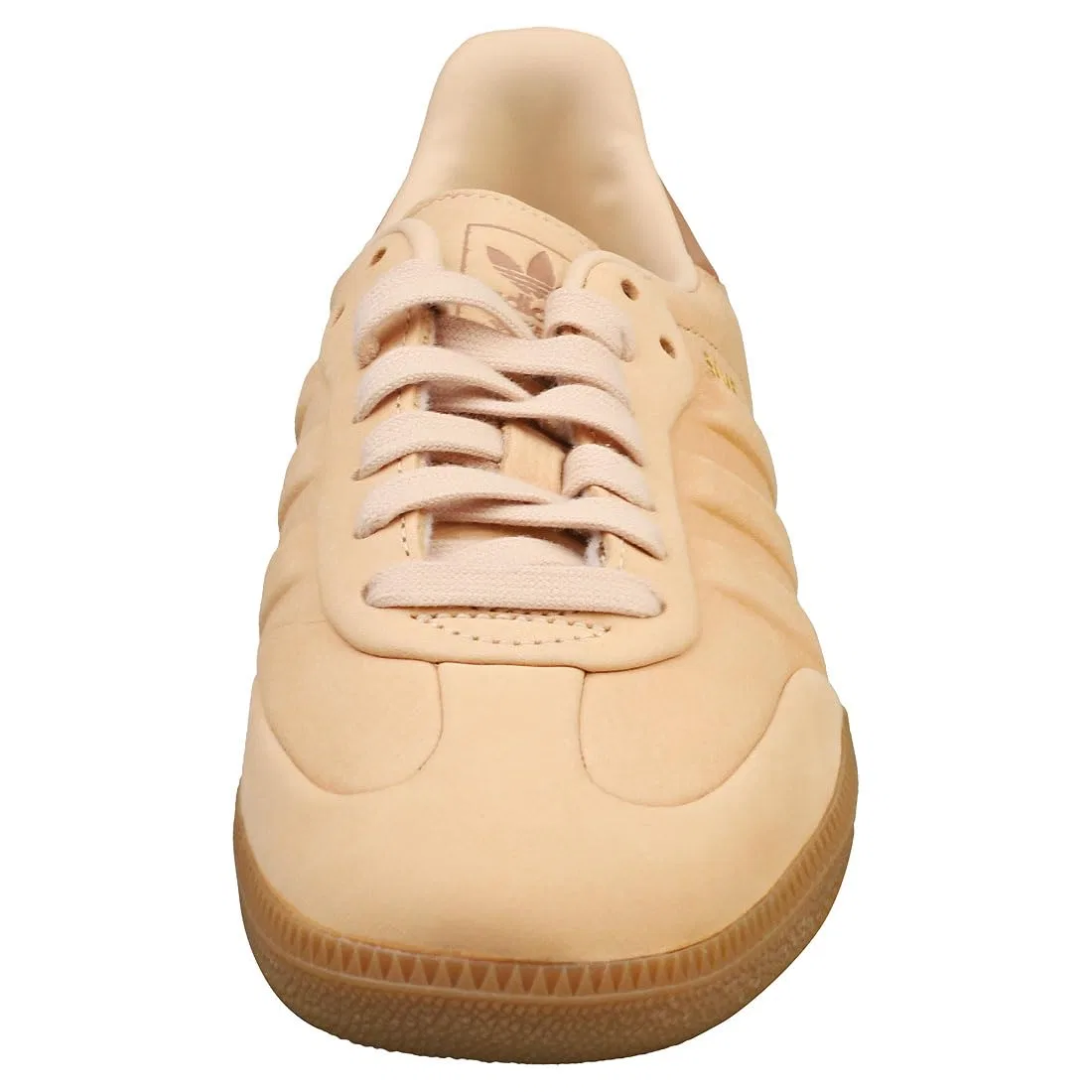Детские кроссовки с замшевым верхом Samba Adidas, Halo Blush Gum — фото 3