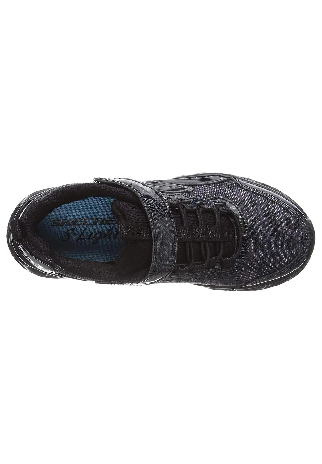 Детские кроссовки для девочек с подсветкой Skechers S Lights: Heart Lights, Bunt — фото 3
