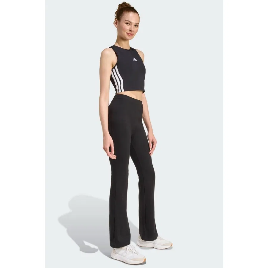 Спортивный топ с принтом adidas W 3S PAD TK BLACK, Черный — фото 3