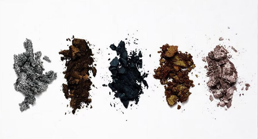 Палитра теней для век Byredo 5 Colours Metal Boots In The Snow, 1,2 г x 5, мультиколор — фото 3