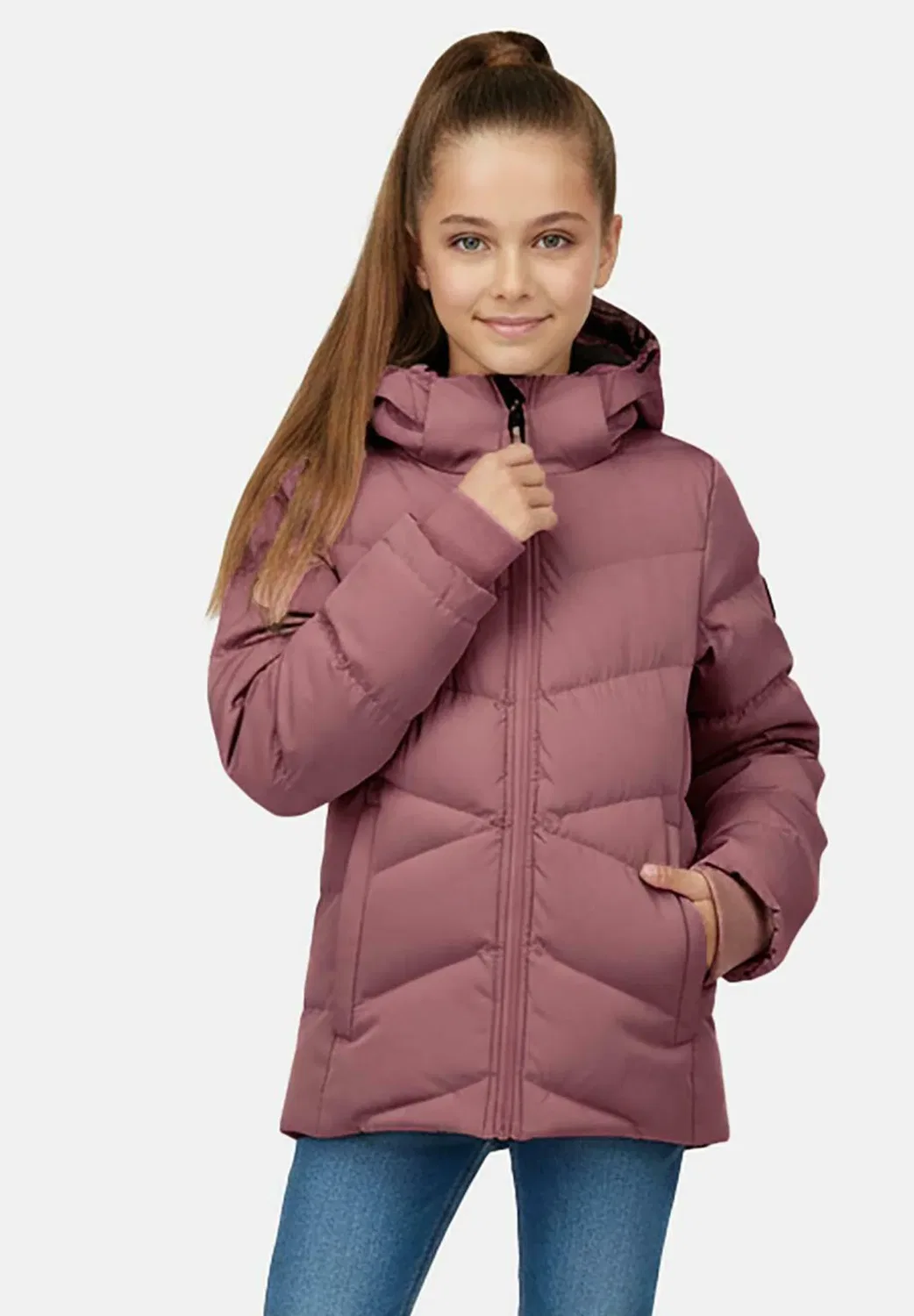 Зимнее пальто Джаса Синрии младшего Cars Jeans, Berry