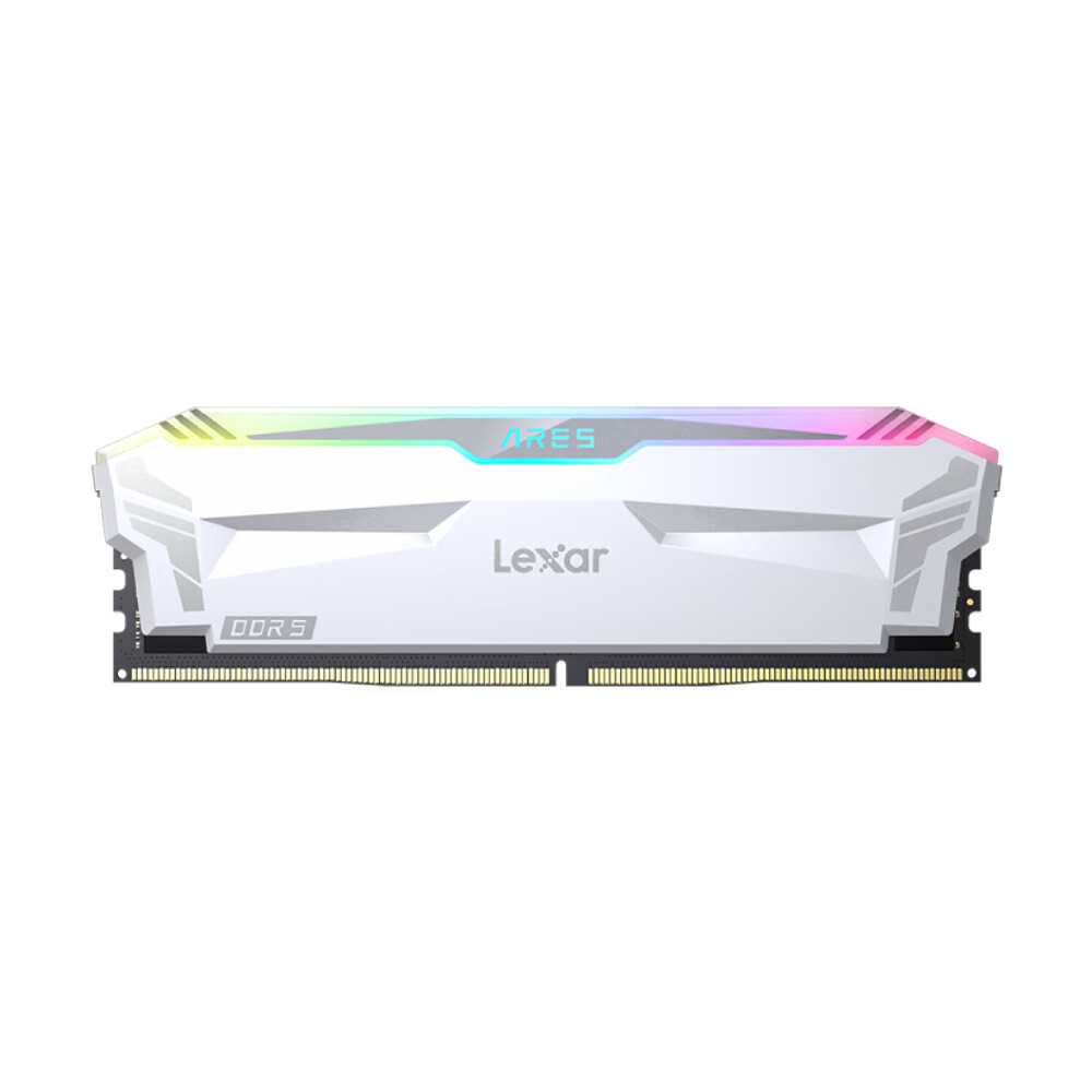 

Оперативная память Lexar Ares RGB, 32 Гб DDR5 (16Гб х 2), 6400 МГц, CL32, белый