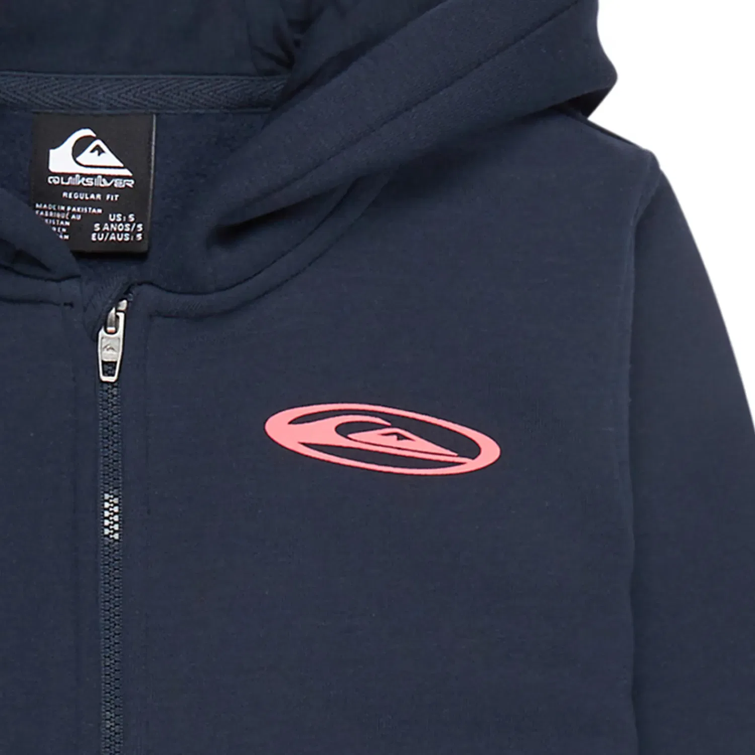 Детская худи для мальчиков с принтом Quiksilver, Azul Oscuro — фото 3