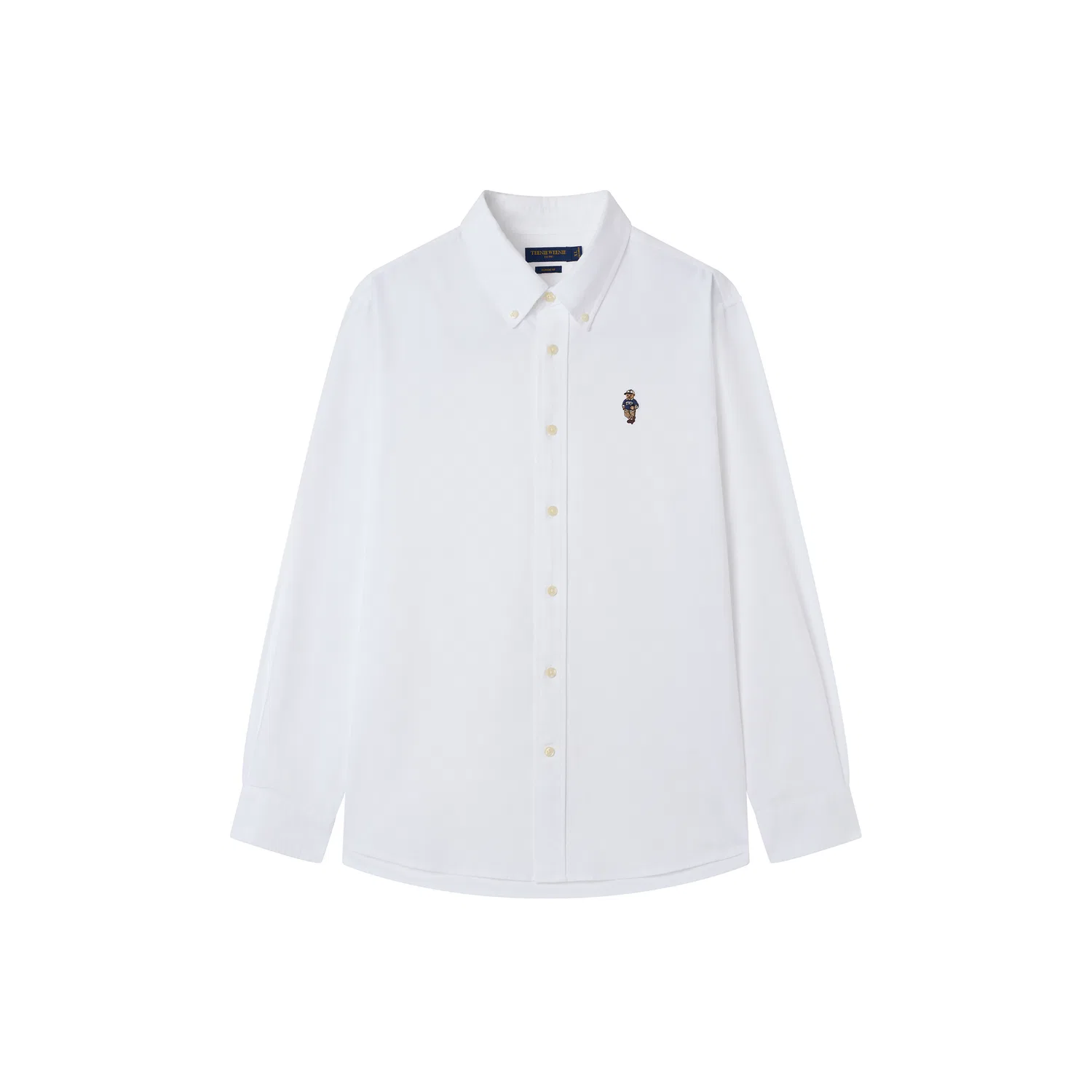 Детская рубашка с принтом Evergreen Collection Teenie Weenie Men, White