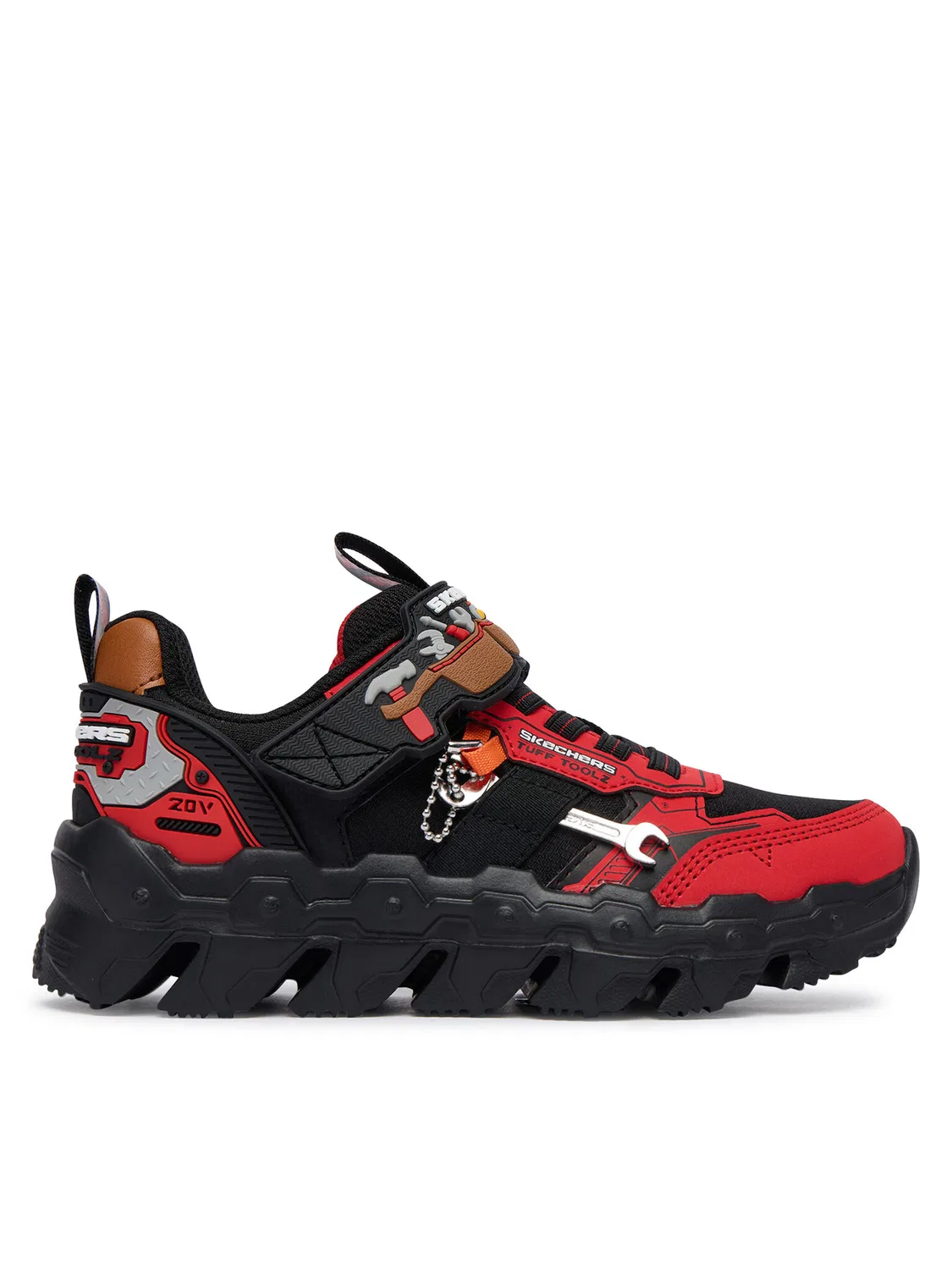 Кроссовки для мальчика Mega-Flex Lite Tuff Toolz Skechers, черный