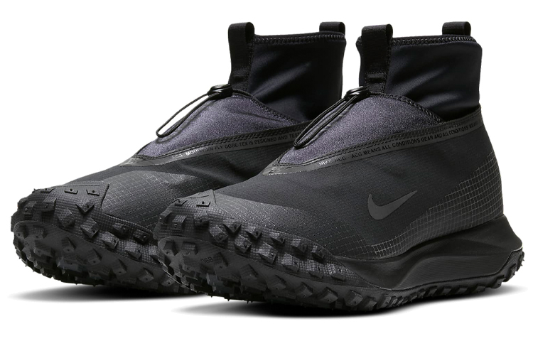 Кроссовки Nike ACG Mountain Fly Gore-tex, темно-серый — фото 3