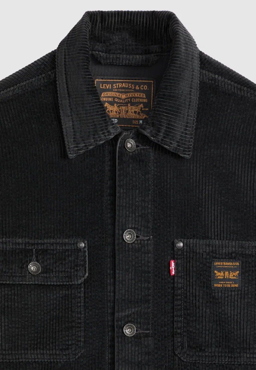 Куртка LEVI'S Between-Season 'SUNRISE TRUCKER' черного цвета — фото 3