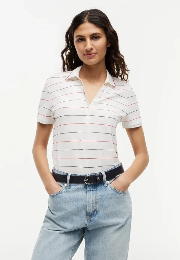 Поло из пике с коротким рукавом Tommy Hilfiger