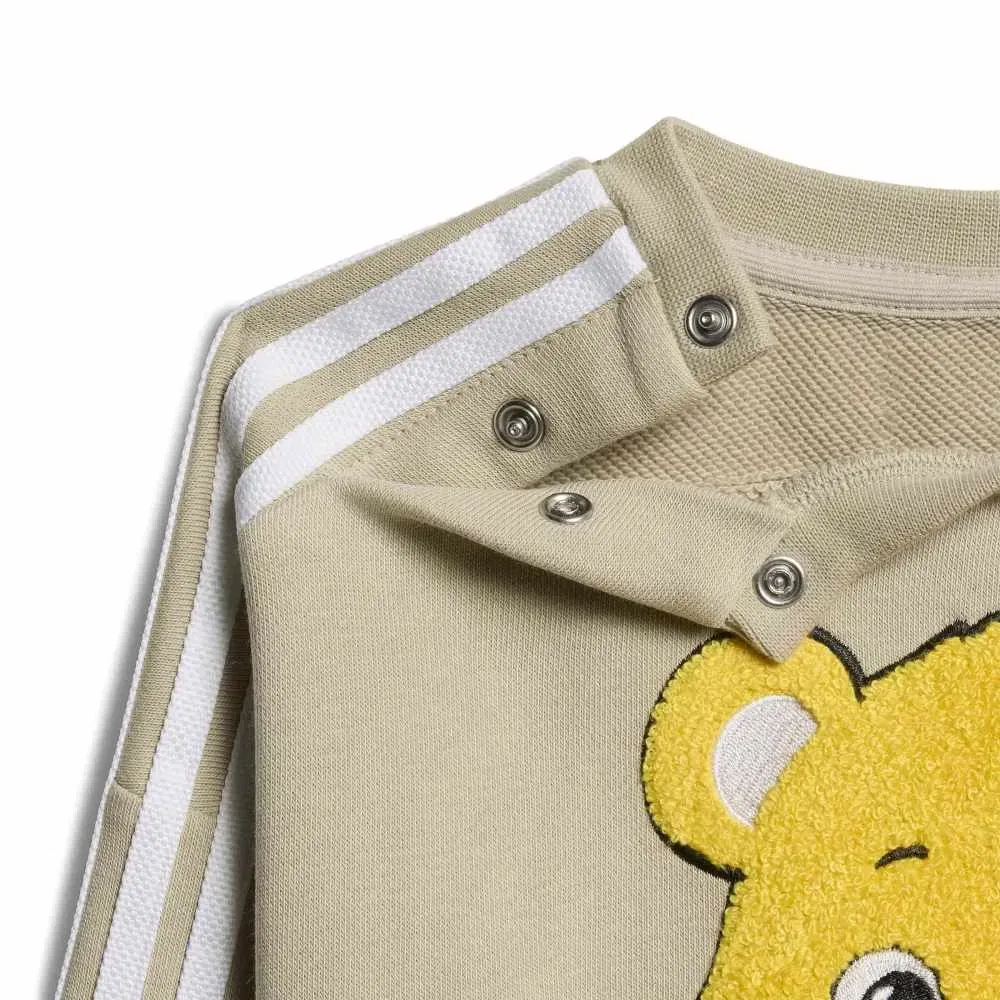 Комплект Adidas Originals Care Bears Loose Crew, бежевый — фото 2