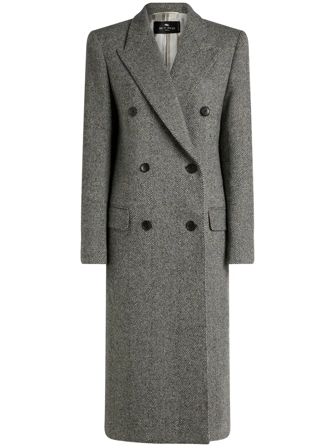 Куртка с фигурным классическим узором ETRO, черный