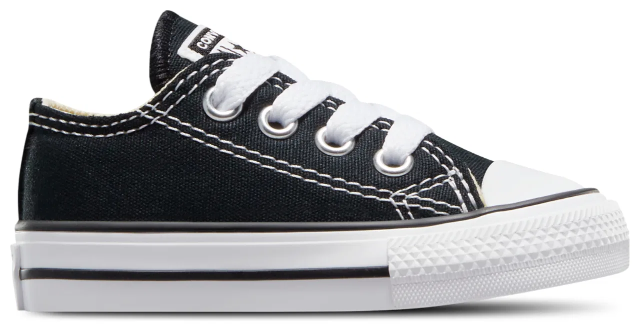 Кроссовки для мальчиков All Star Low Top Converse, белый/черный