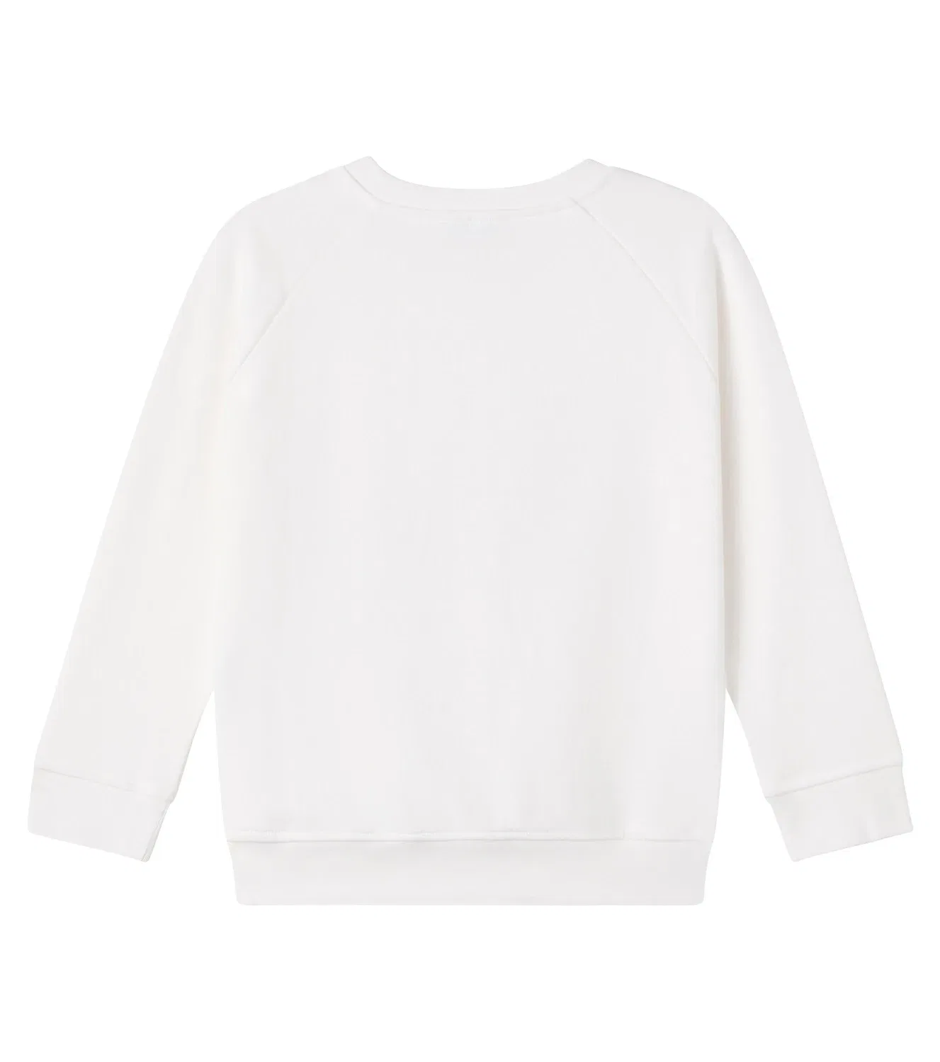 Худи из флиса с логотипом Stella Mccartney Kids, белый — фото 3