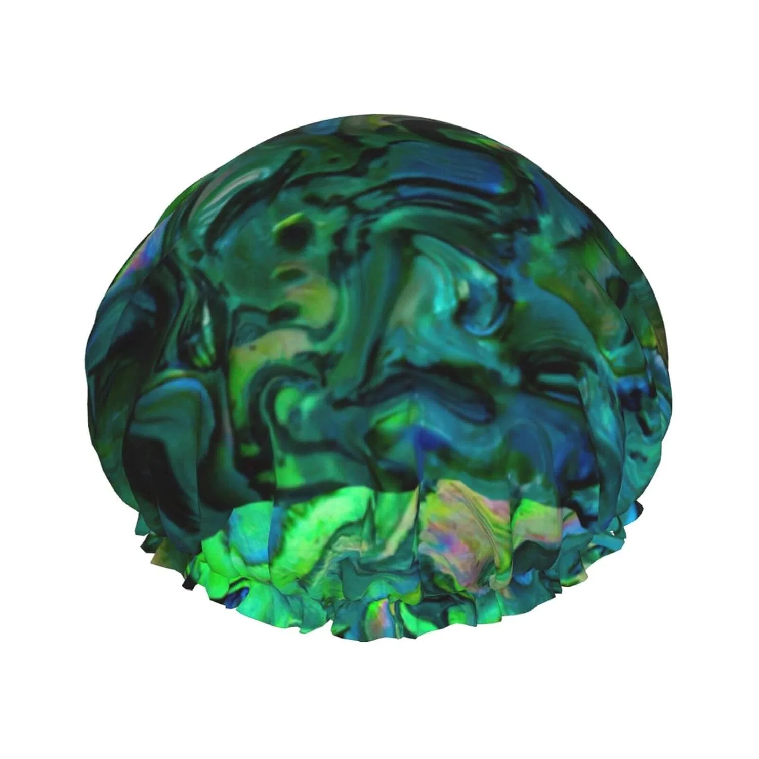 Шапочка для душа WURTON, Abalone Mother of Pearl Print, 11cm inner diameter, 27cm outer diameter