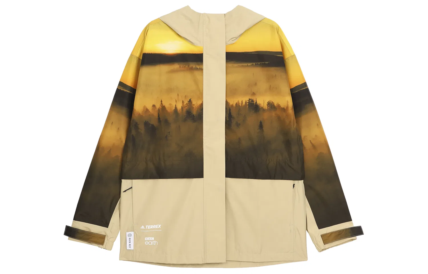 Женская куртка с принтом Grassland Brown Adidas, Grassland Brown