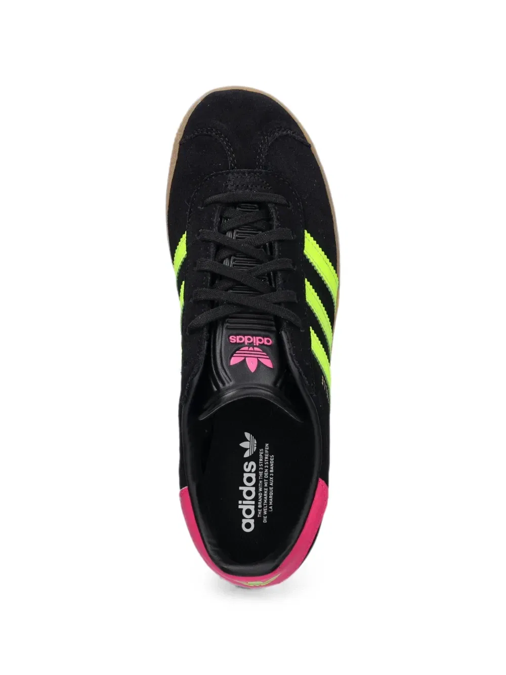 Кроссовки Gazelle Adidas Kids, черный — фото 4