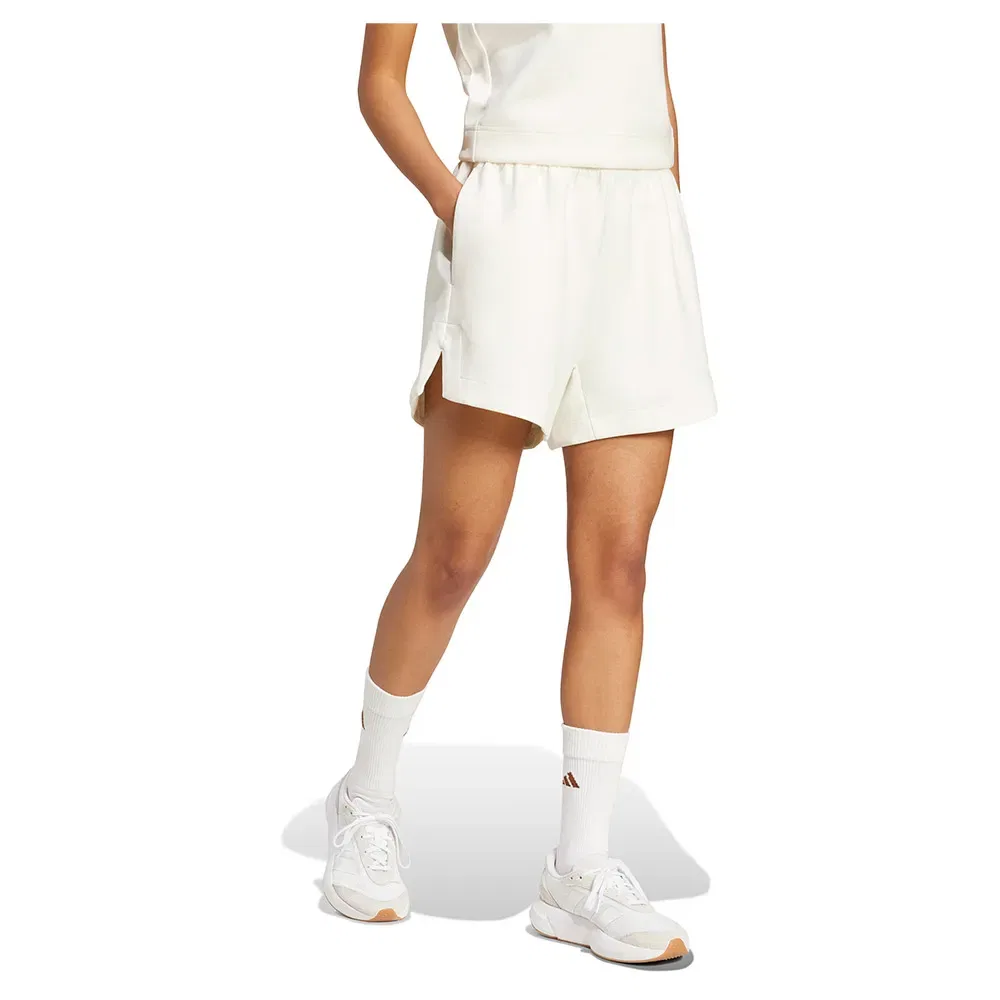 Шорты свободные Soft Lux Adidas, белый — фото 4