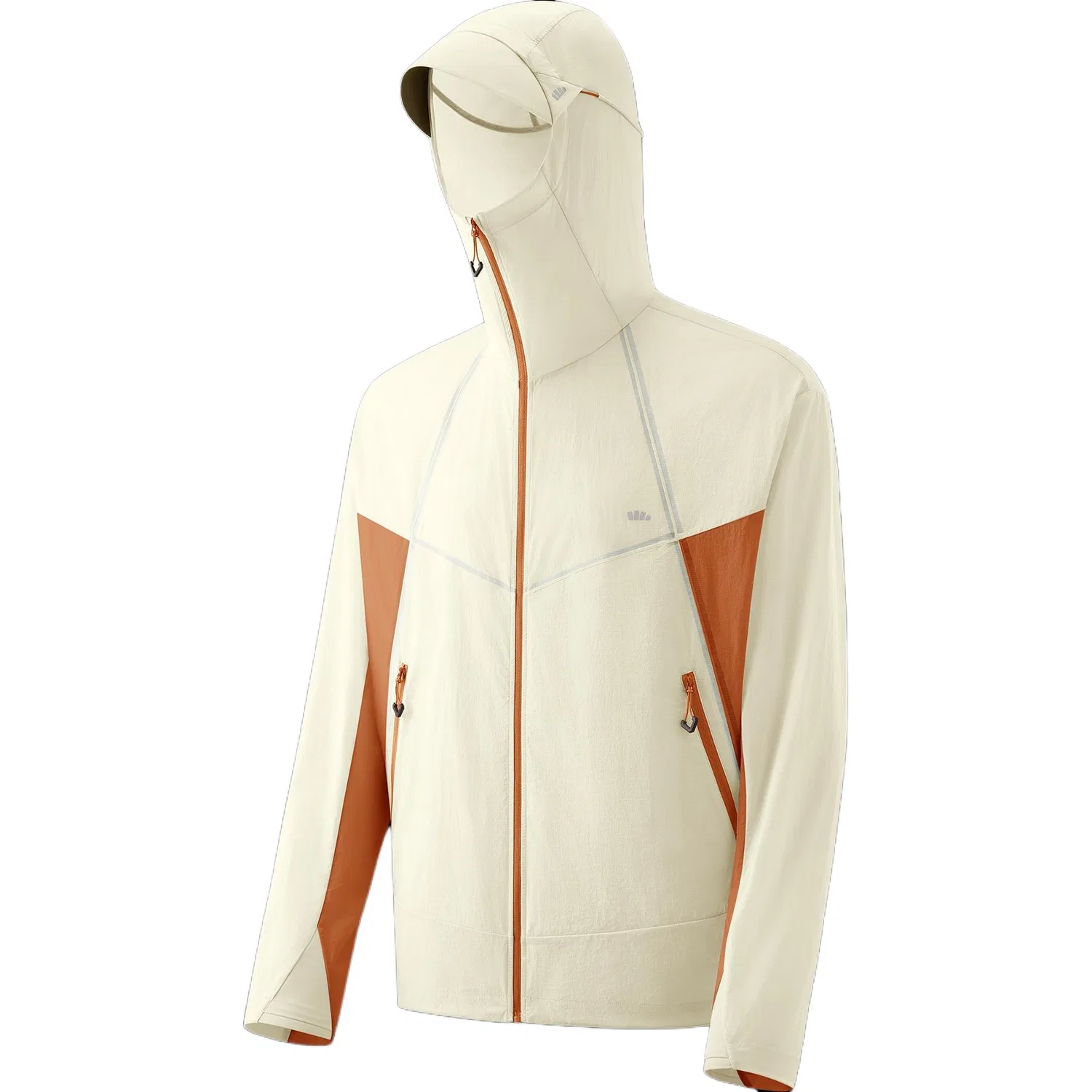 Детская солнцезащитная одежда BENEUNDER, Oak Gray Beige-Maple Leaf Orange