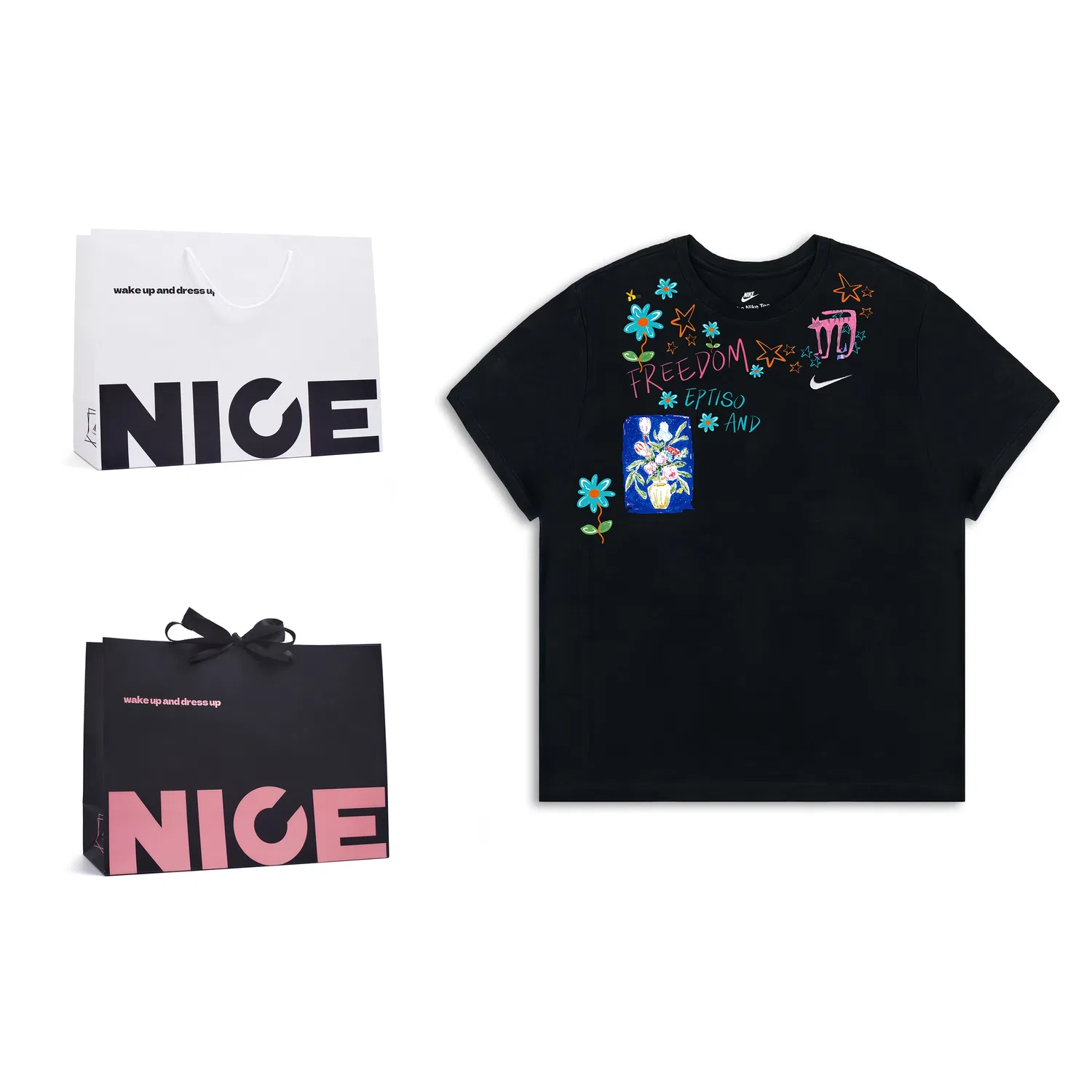Мужская футболка с круглым вырезом Nike Sportswear, Черный