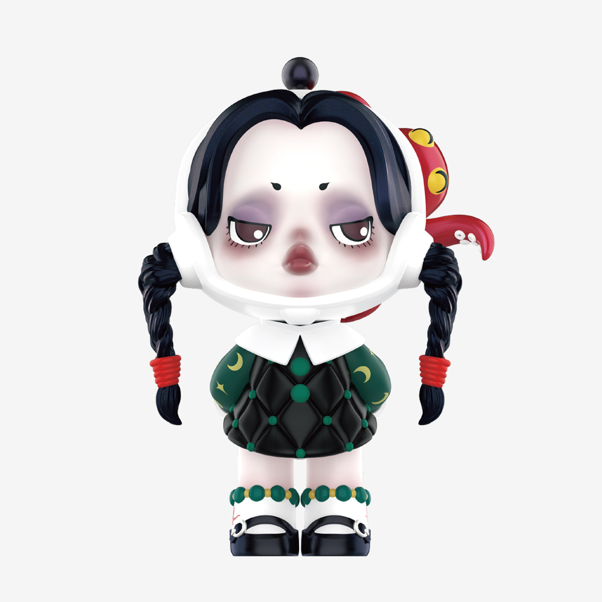 

Фигурка Pop Mart Skullpanda x The Addams Family Series, Quiet Wednesday