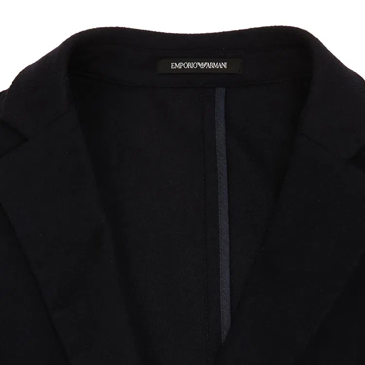 Мужское пальто EMPORIO ARMANI, Black — фото 4