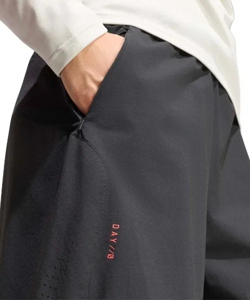 Мужские спортивные штаны свободного кроя с логотипом Adidas, Black — фото 4