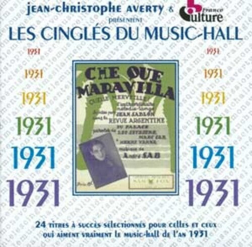 

CD диск Les Cingles Du Music Hall 1931 / Various: 1931 Les Cingles Du Music Hall