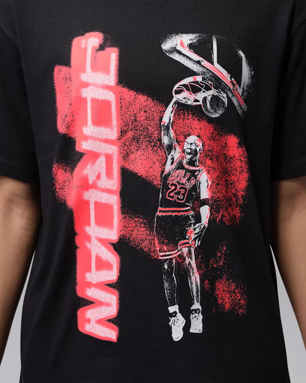 Женская футболка с графическим принтом Dri-FIT Jordan Sport, Black — фото 4