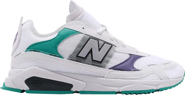 

Кроссовки New Balance X-Racer 'White Silver', белый